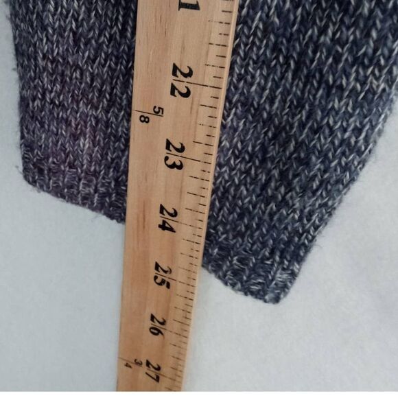 Karen Scott Turbo Cardigan Sweater Women's Large Blue Buttons Soft - Picture 8 of 11